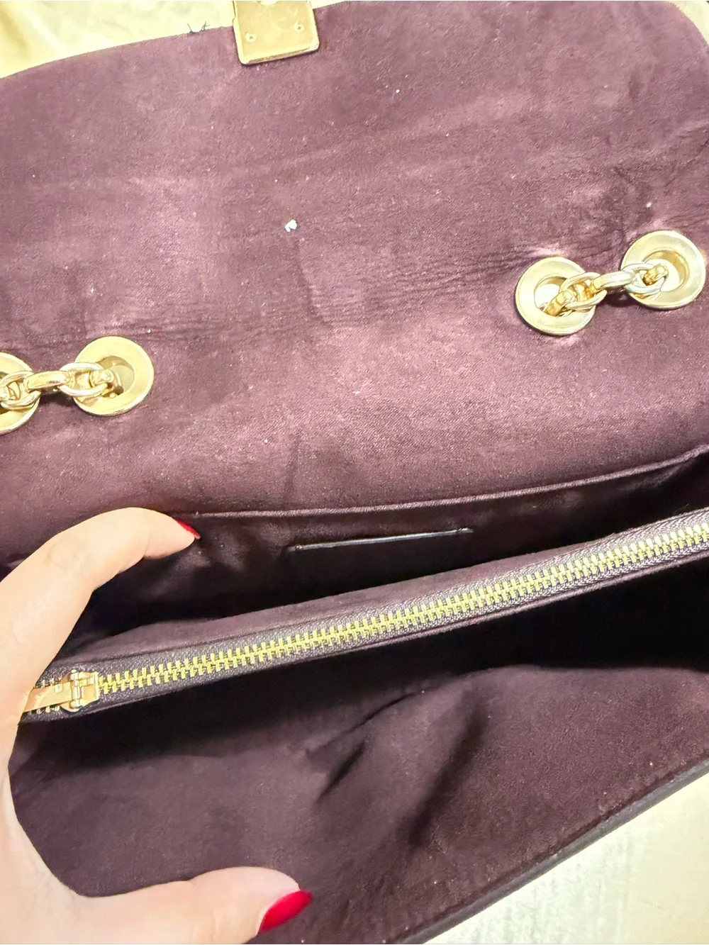 Coach khaki chain